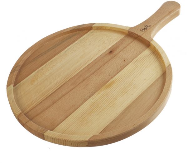 Round Platter With Handle