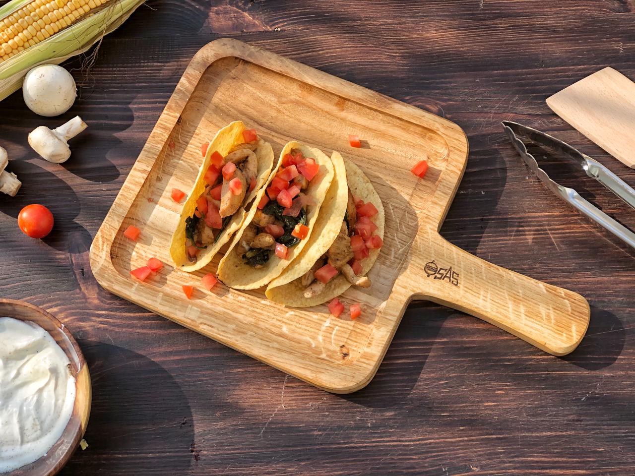 Square Serving Board